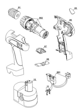 Зарядное устройство Einhell BT-CD 18 2B