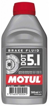 MOTUL синтетическая тормозная жидкость 5.1 0,5л