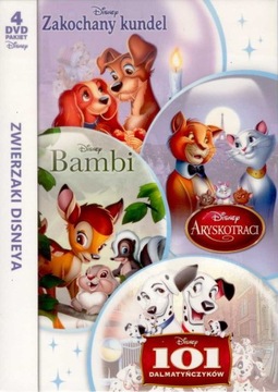 ZAKOCHANY KUNDEL BAMBI ARYSKOTRACI 101 BOX 4 DVD