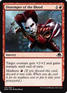 MTG 4x Distemper of the Blood