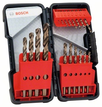 BOSCH zestaw wierteł do metalu HSS-CO 1-10 18 szt.