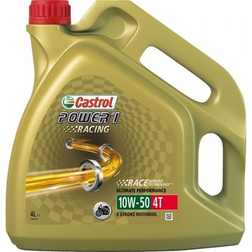 Olej silnikowy Castrol POWER 1 RACING 4T 4 l 10W-50