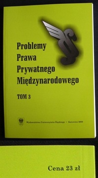 МЕЖДУНАРОДНОЕ ЧАСТНОЕ ПРАВО - ТОМ 3 ПРОБЛЕМЫ