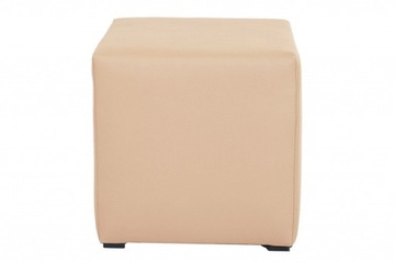 Pouffe Cube Pouffe Подставка для ног для гостиной Бежевый