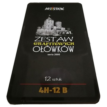 Komplet ołówków 2600 4H - 12B 12 szt