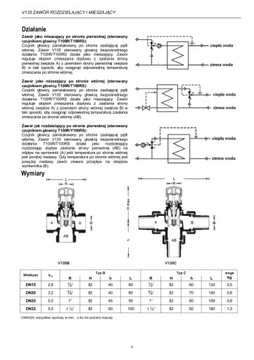 V135-1C смесительно-делительный клапан 1 дюйм Honeywell