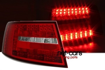 LAMPY TYLNE AUDI A6 C6 LED DIODOWE B ORG POD LED