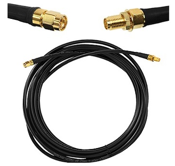 KABEL KONEKTOR ANTENOWY 6m SMAm/SMAż WiFi GSM