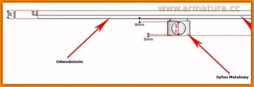 KESMET LINEAR DRAIN 110см для установки с плиткой 24H