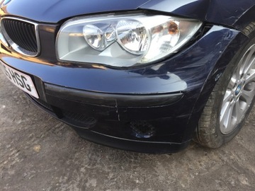 zderzak przod BMW E87 monacoblau a35/5 przed lift