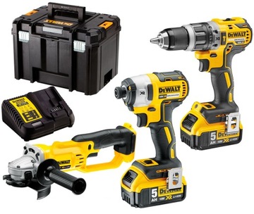 Zestaw DCD796+ DCF887+ DCG412 aku DeWalt DCK383P2T
