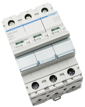 Rozłącznik Hager 230 V IP20 100 A