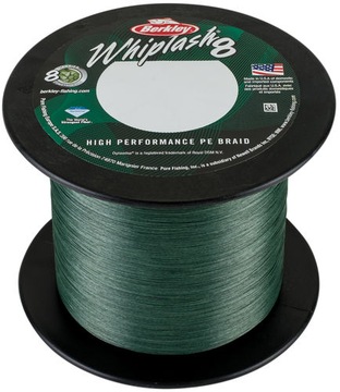Berkley Whiplash 8 Braid Green 0,12mm 17,50kg