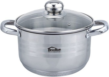 GARNEK z POKRYWĄ 12,3L / 30cm. indukcja gaz