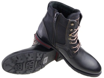 Badura trzewiki buty 4502-F czarne 40
