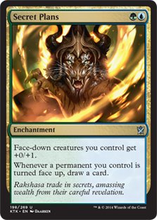 MTG 4x Secret Plans (Uncommon)