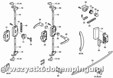 Резиновая натяжная лестница для прихожей 240x20