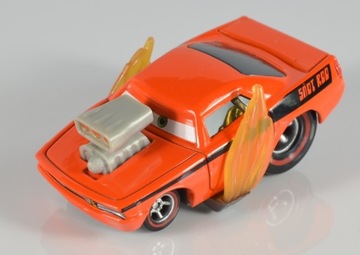 MATTEL CARS CARS OLO POLIP SNOT ROD с пламенем 1:55 от PL