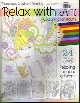 RELAX WITH ART 10 UK (KOLOROWANKA )