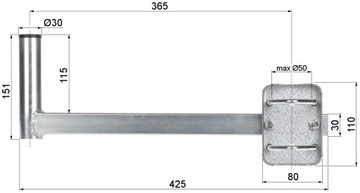 Трубчатый держатель УРЛ-32Н30