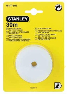 ВСТАВКА STANLEY ДЛЯ НОМИНАЛЬНЫХ СТРУН 30 м 47-101