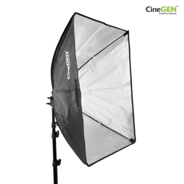 LAMPA STUDYJNA softbox 50x70cm + 400W statyw