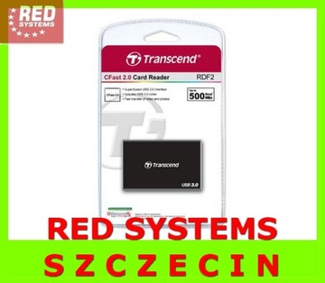 Быстрое устройство чтения карт CFast 2.0 1 порт USB 3.0 Transcend