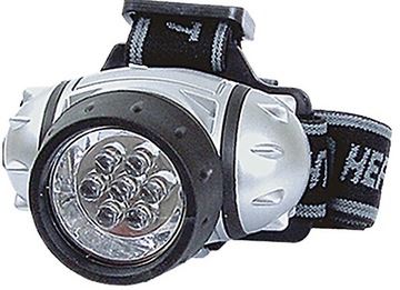 LATARKA LED czołowa 9 diod AJ-LAR025