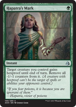 MTG 2x Hapatra's Mark (Uncommon)
