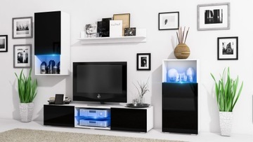Meblościanka LOFT 5 niska cena POLSKIE MEBLE 48h