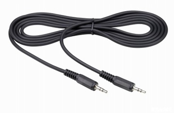 Kabel audio Mini JACK 3,5mm M/M 2m. Ekran THOMSON