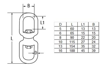 Поворотный Bejmet A8254 405 60 x 5 мм A4