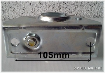 Кронштейн опорного колеса 48 мм Brenderup