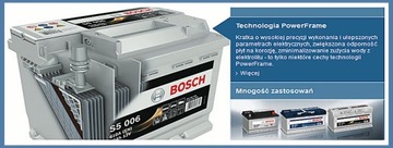 AKUMULATOR BOSCH S3 53 Ah 500A NOWY MODEL