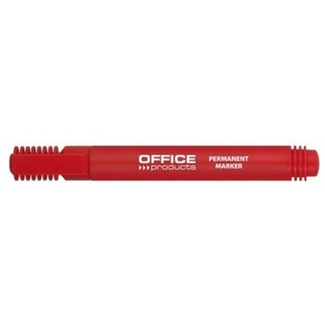 Перманентный маркер Office Products красный x 10