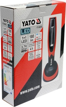 YT-08502 СВЕТИЛЬНИК ДЛЯ МАСТЕРСКОЙ Li-ion 2in1 LED магнитный