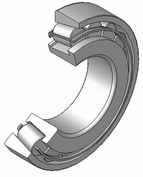 32205 КОНИЧЕСКИЙ ПОДШИПНИК 25x52x19,25 мм 32205 TCT