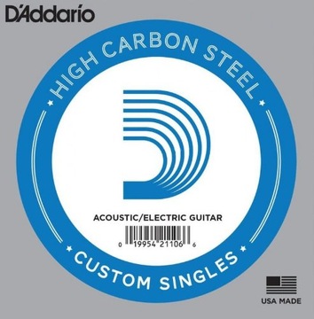 D'addario struna do gitary elektryk / akustyk .011