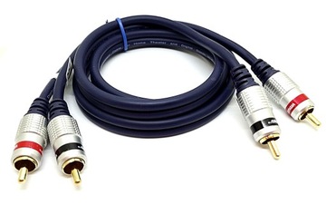 Przyłącze kabel CHINCH 2x RCA na 2xRCA 0,5m