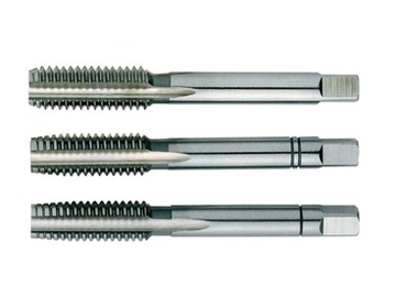 Gwintownik UNC 8-32 3cz. ręczny HSS DIN 352