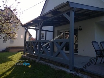 Терраса кровля, терраса крыша модель LW