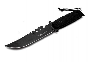 Nóż z ETUI Black Warrior 2 taktyczny SURVIVALOWY