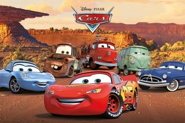 Cars Samochody Disney - plakat 91,5x61 cm