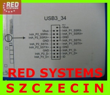 Щецин Передняя часть Внутренняя передняя панель 2x USB 3.0
