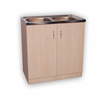 Szafka kuchenna pod zlewozmywak Deftrans dąb sonoma 60 x 80
