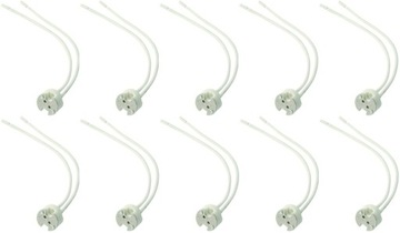 10 x Gniazdo przyłączeniowe MR16 halogen led