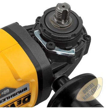 Угловая шлифовальная машина FlexVolt 54V DeWalt DCG414T2 6Ah с аккумулятором