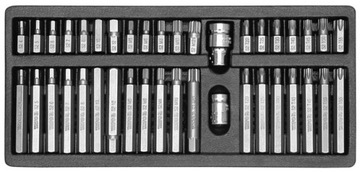 НАБОР КОМБИНИРОВАННЫХ КЛЮЧЕЙ 47EL + 40 TORX YATO