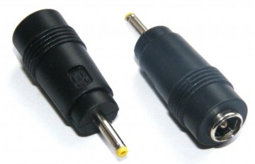 ADAPTER PRZEJŚCIE DC gniazdo 2,1 - wtyk 0,7 (2623)