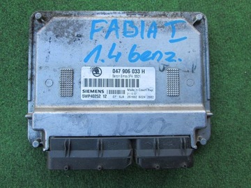 KOMPUTER STEROWNIK 047906033H SKODA FABIA 1.4 2002